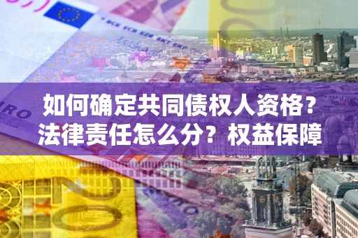 武汉如何确定共同债权人资格？法律责任怎么分？权益保障技巧揭秘！