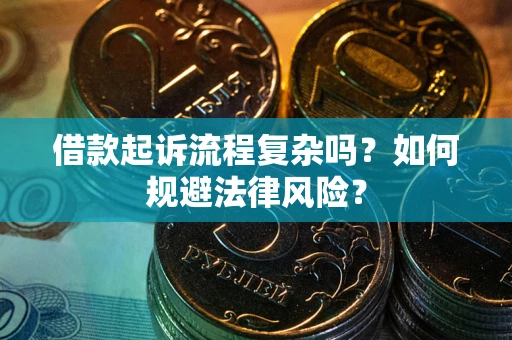 武汉借款起诉流程复杂吗？如何规避法律风险？
