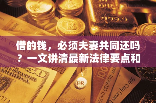 武汉借的钱，必须夫妻共同还吗？一文讲清最新法律要点和避坑指南