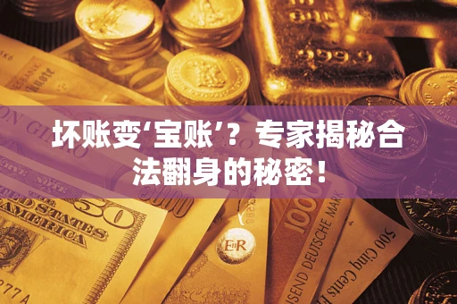 武汉坏账变‘宝账’？专家揭秘合法翻身的秘密！