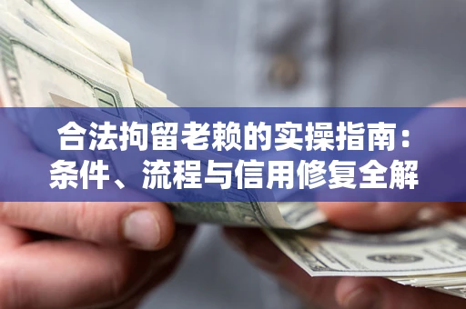 武汉合法拘留老赖的实操指南：条件、流程与信用修复全解析