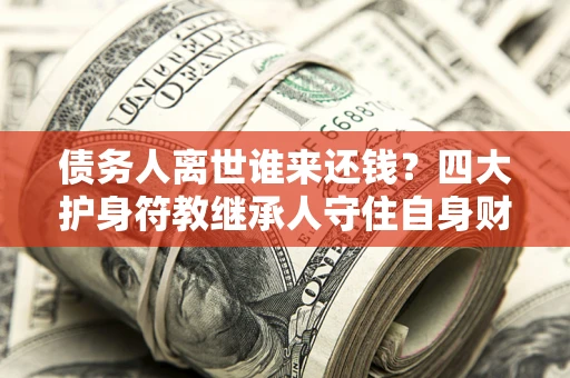 武汉债务人离世谁来还钱？四大护身符教继承人守住自身财产